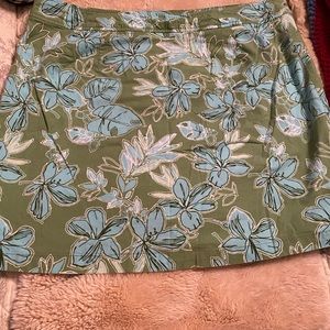 Floral skort